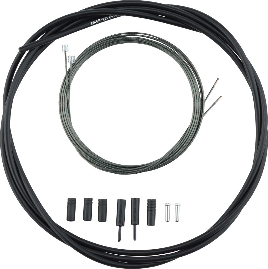 Shimano Road Optislick Derailleur Cable and Housing Set - Black