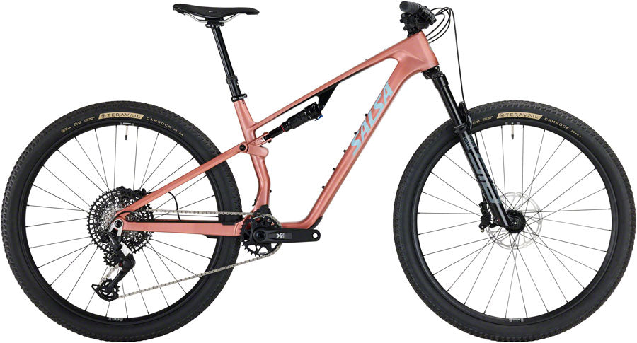 Vélo Salsa Spearfish C Eagle 90 Transmission - 29" Rose Poussiére Moyen