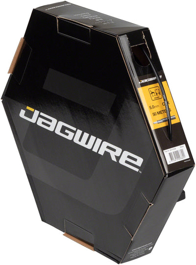 Jagwire 5mm Basics Brake Housing - 50M File Box in Black