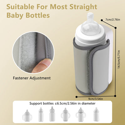 Portable USB Rechargeable Baby Milk Warmer