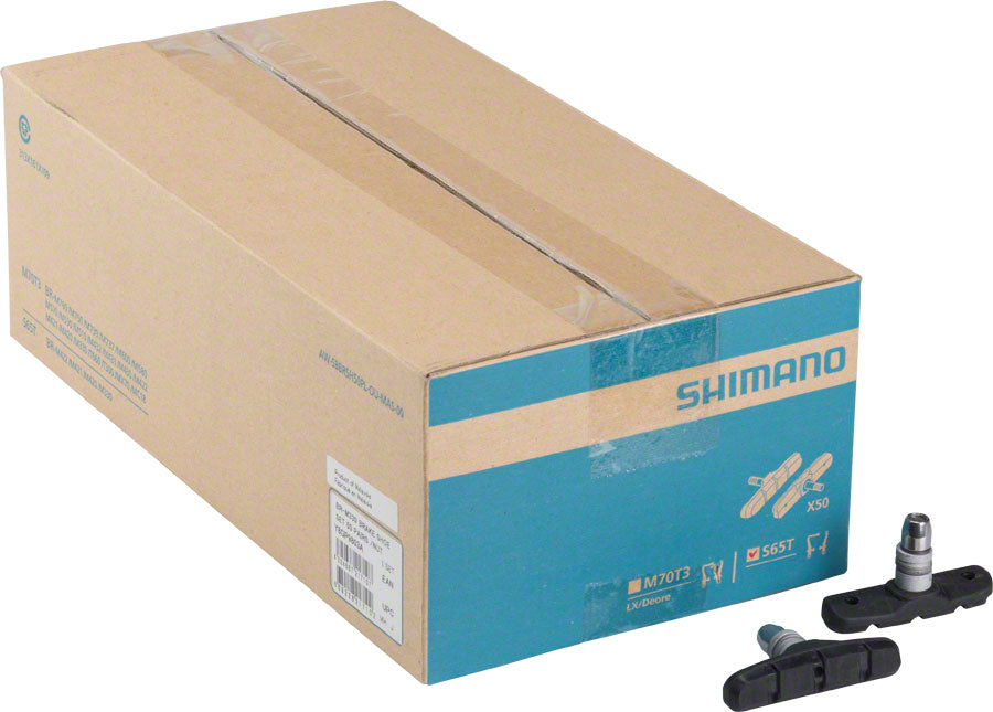 Juego de zapatas de freno V-Brake Shimano S65T - 50 pares