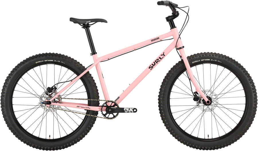 Bicicleta de montaña Surly Lowside - Marco de acero de 26" en olor a cerdo nuevo