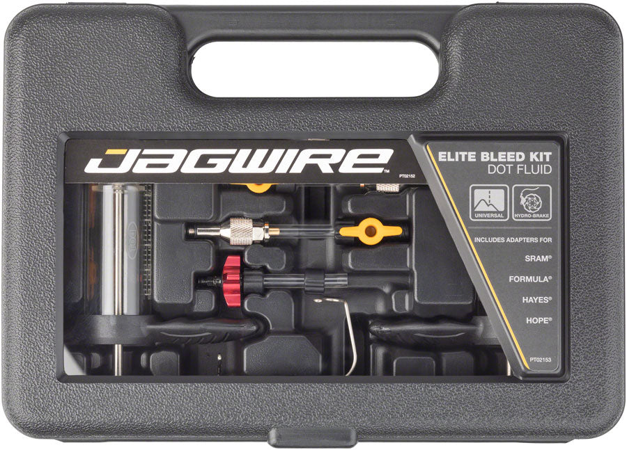Kit de Sangrado Jagwire Elite DOT con Adaptadores SRAM Avid Formula Hayes Hope
