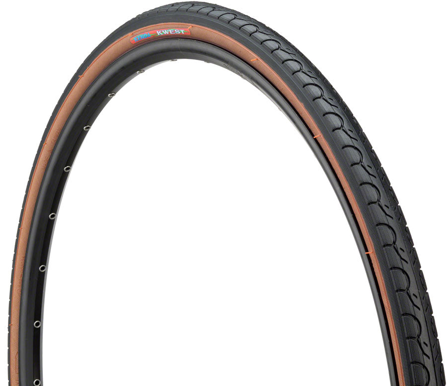 Pneu Kenda Kwest - 700 x 35 Clincher Fil Noir/Moka