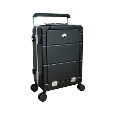 Front Opening Dry Wet Separation Carry-On Suitcase - 20 Inch