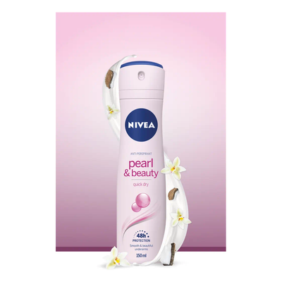 Nivea Pearl & Beauty 48h Anti-Perspirant Spray 150ml
