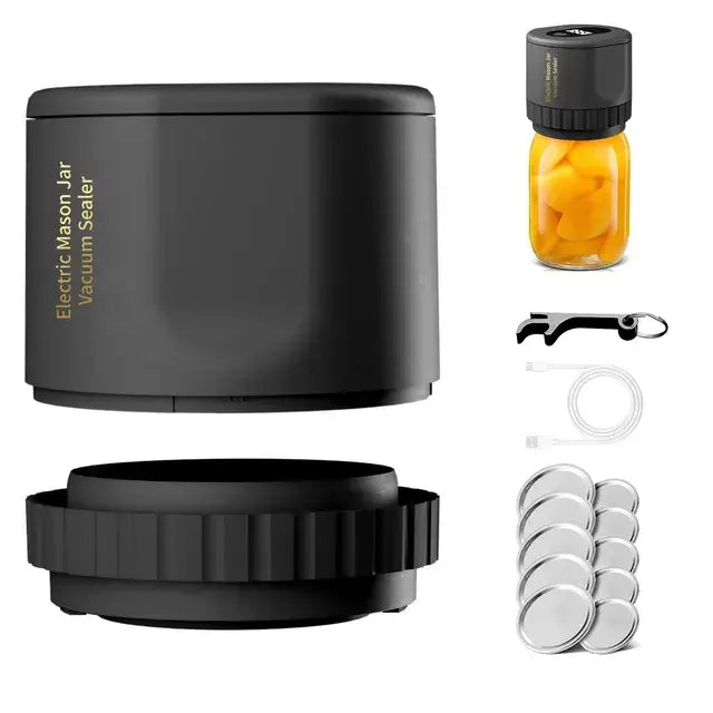 Kit de Sellador al Vacío Eléctrico para Conservación de Alimentos