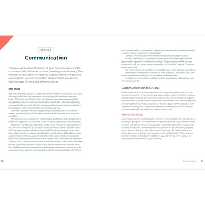 8-Week Relationship Renewal Workbook: Proven Techniques to Enhance Communication and Deepen Connection (Spiral Bound) - Korvel