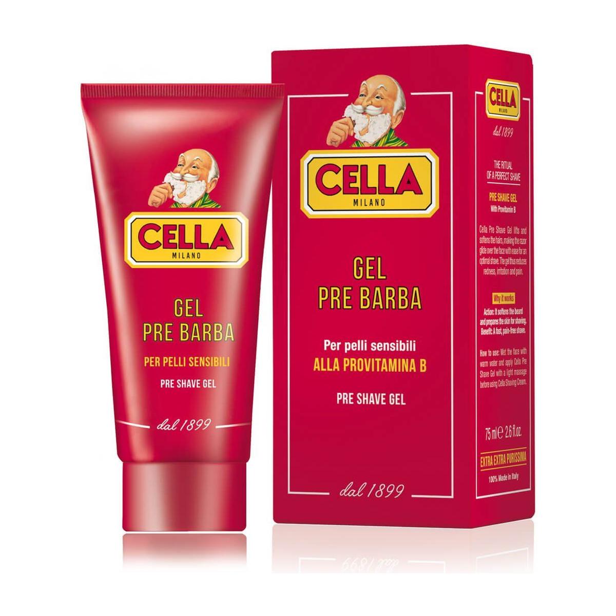 Cella Gel Pre Afeitado 75ml - Preparación Premium para Afeitarse