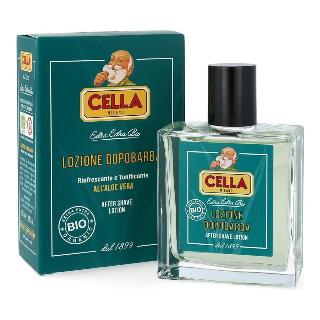 Lotion après-rasage biologique Cella avec aloe vera - 100 ml