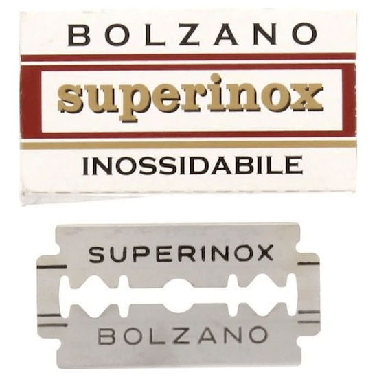 Lames de rasoir Bolzano Superinox à double tranchant - Pack de 5