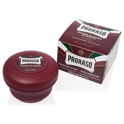 Jabón de Afeitar Proraso en Tazón - Sándalo, 5.2 Oz