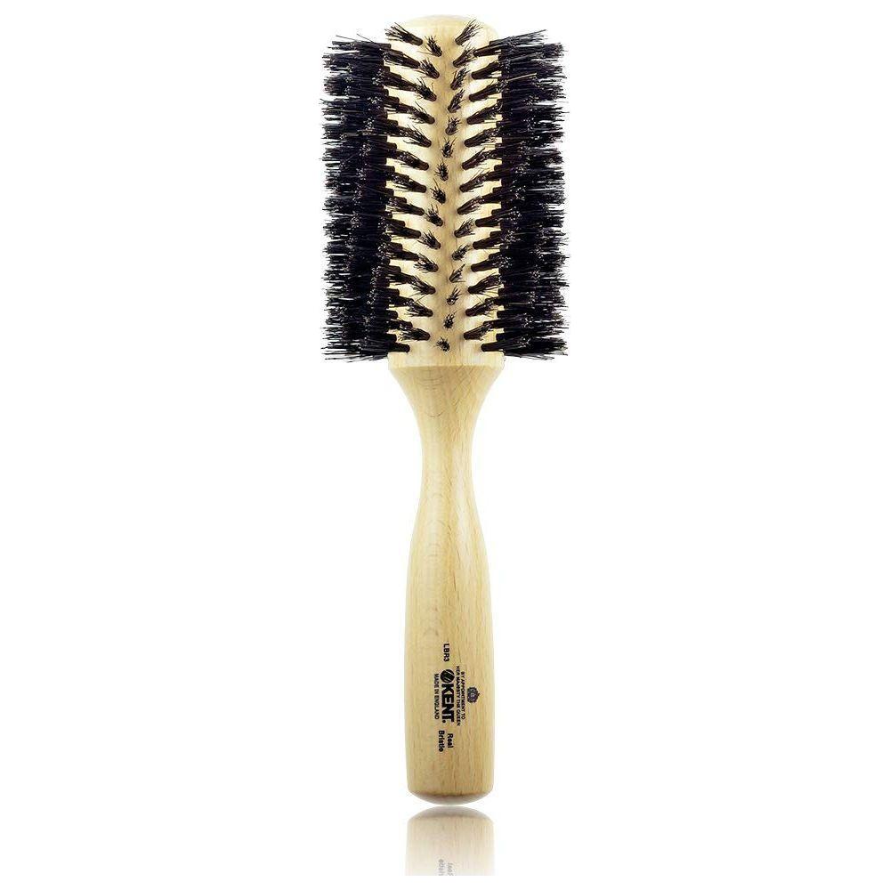 Cepillo de Pelo Radial de Cerda Negra Pura Kent LBR3 para Damas