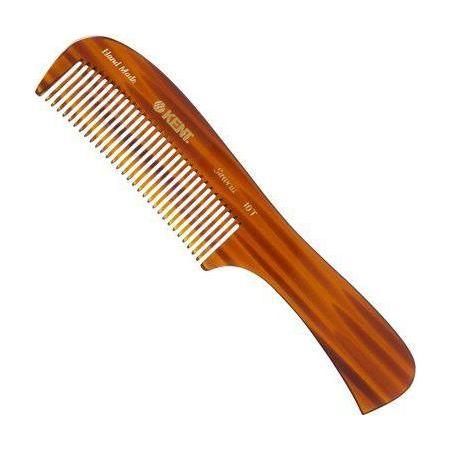 Peigne épais en cheveux épais humide fait main Kent 10T
