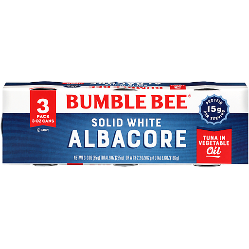 Bumble Bee Solid White Albacore Tuna in Vegetable Oil - 9 Oz