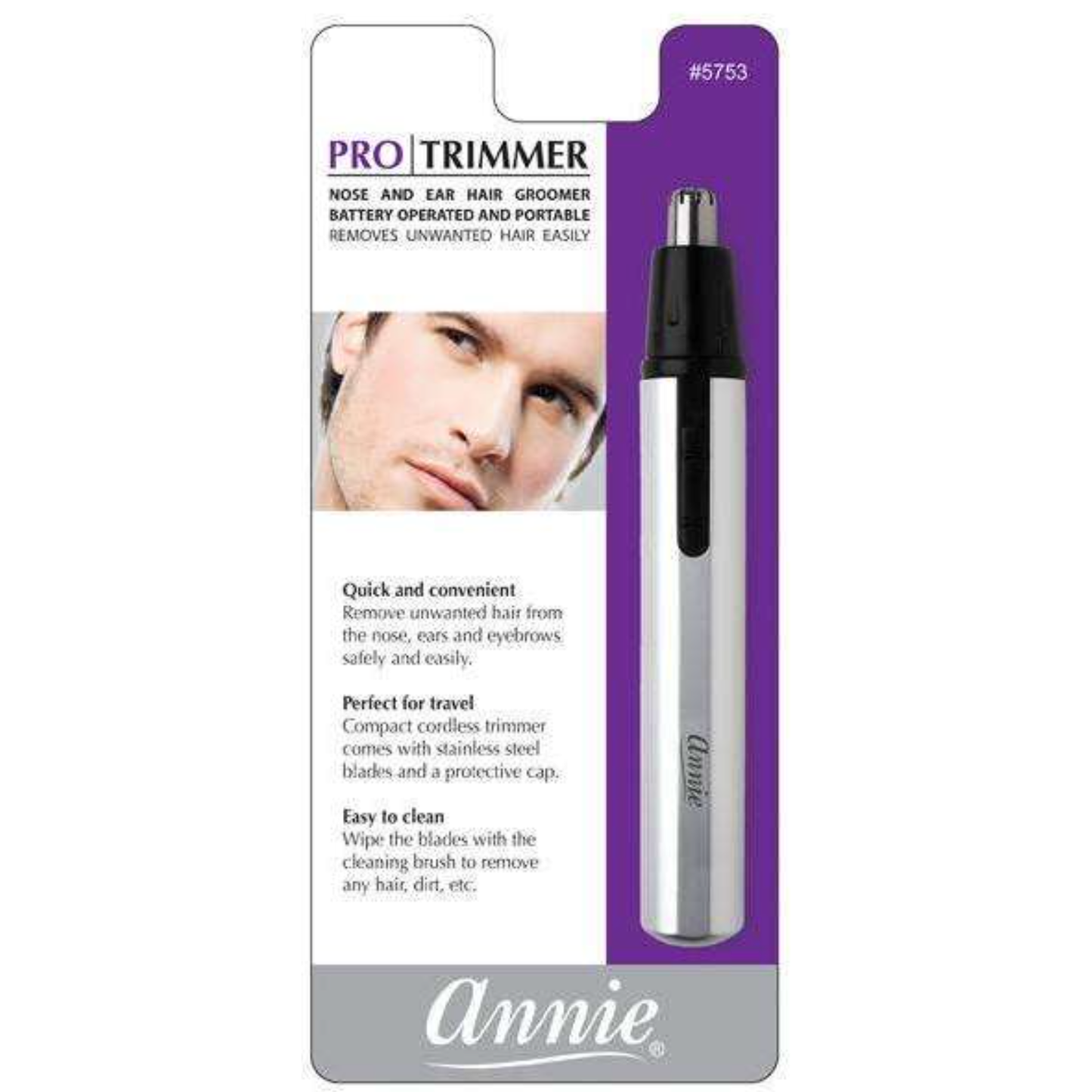 Tondeuse Annie Pro pour le nez et les oreilles 5753