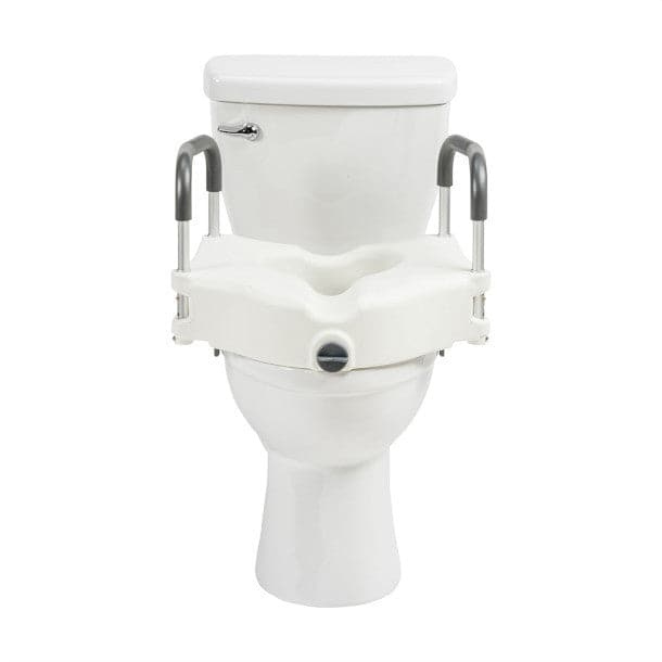 Siège de toilette surélevé Drive Secure Lock