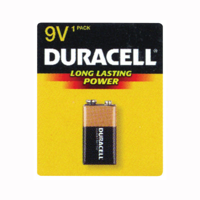 Duracell Coppertop MN1604BZ Alkaline 9 Volt Battery