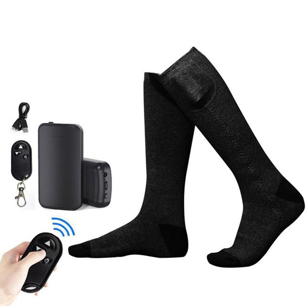 Chaussettes chauffantes électriques télécommandées premium