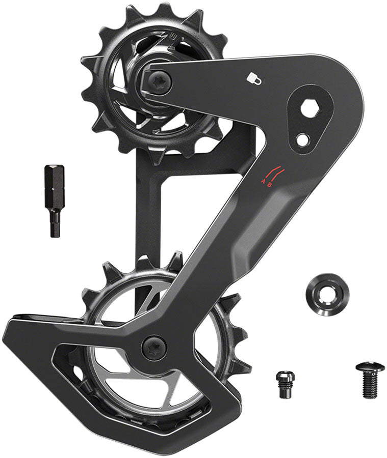 Kit de jaula de desviador trasero SRAM Eagle T-Type AXS - Carbono