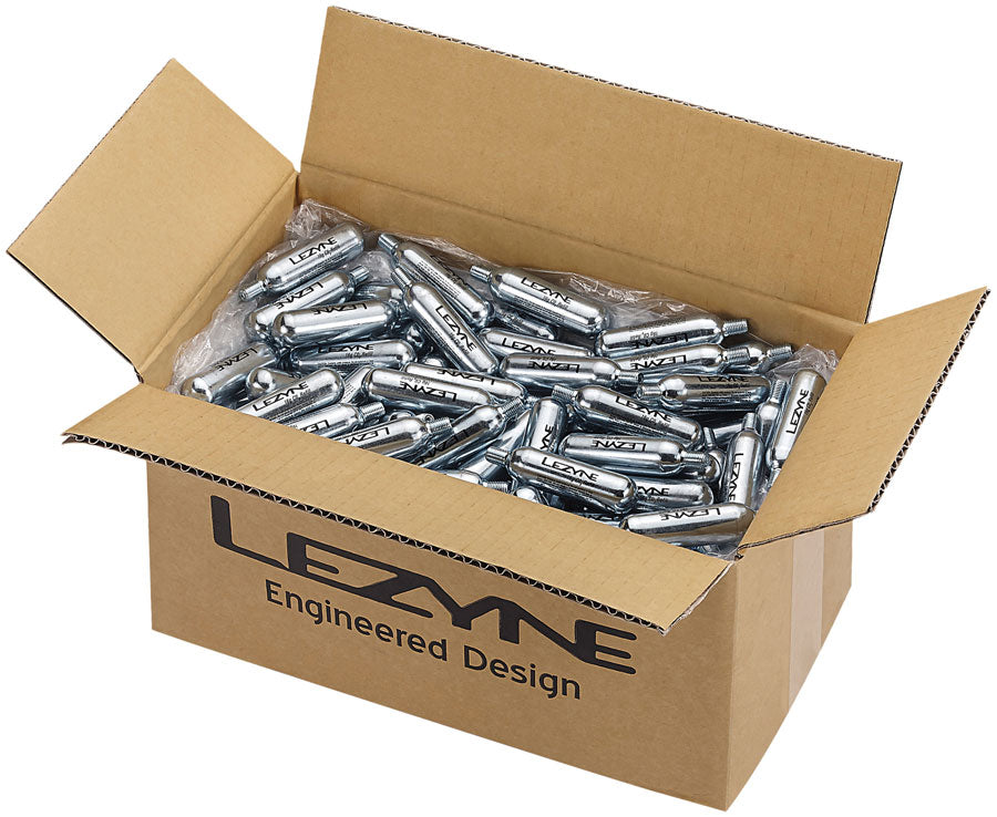 Boîte de 250 cartouches de CO2 Lezyne 16g