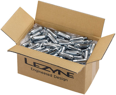 Boîte de 250 cartouches de CO2 Lezyne 16g