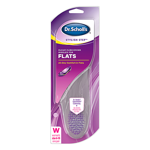Semelles de confort transparentes Dr. Scholl's Stylish Step pour ballerines
