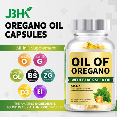 Oil of Oregano Soft Capsules - Korvel