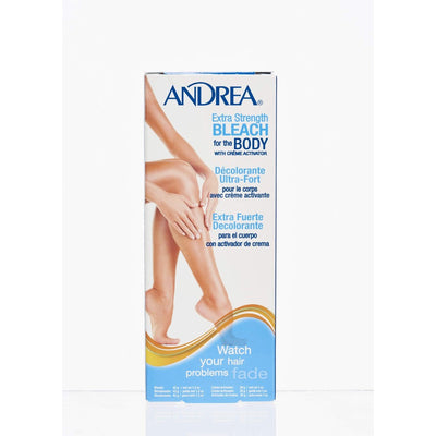 Crème décolorante extra forte Andrea pour les poils du corps et du visage