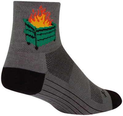 SockGuy 2020 Classic Socks - Gray/Black Small/Medium