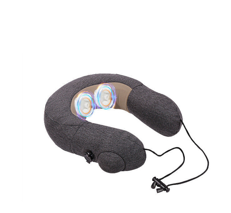 Compact Portable Car Travel Massage Pillow