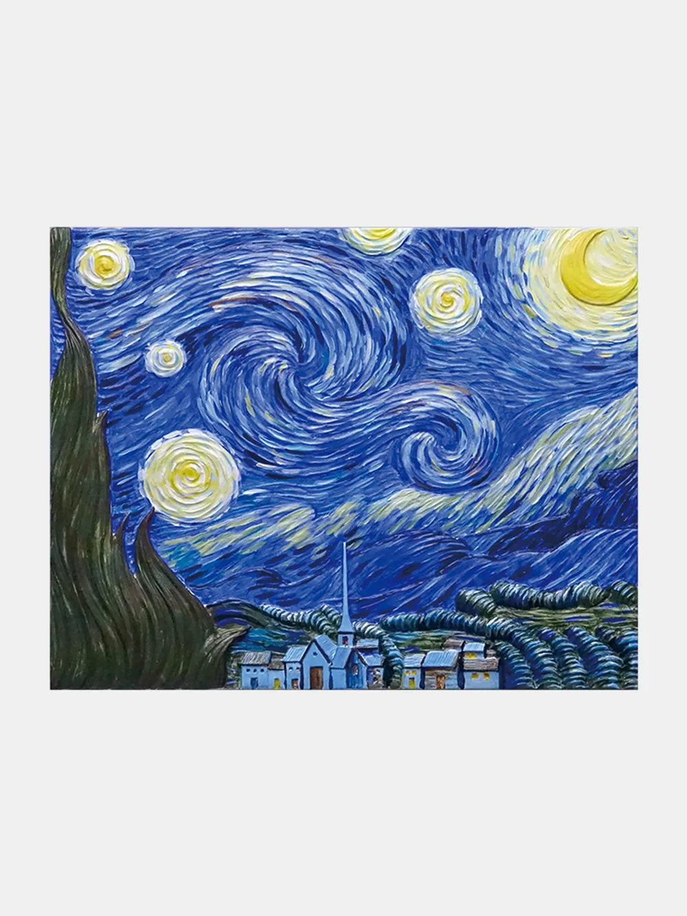 Relief Van Gogh's Starry Night DIY 3D Oil Painting Kit - Korvel