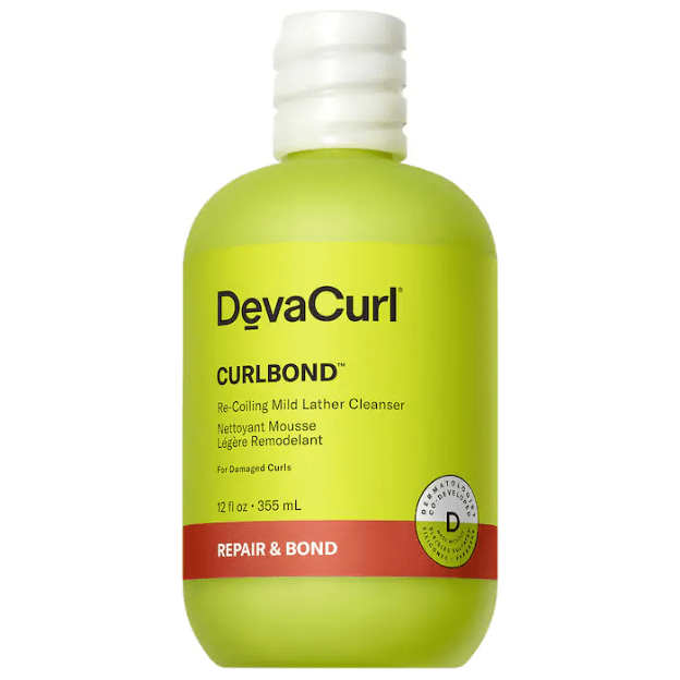 DevaCurl CurlBond Re-Coiling Mild Lather Cleanser - 12 Oz