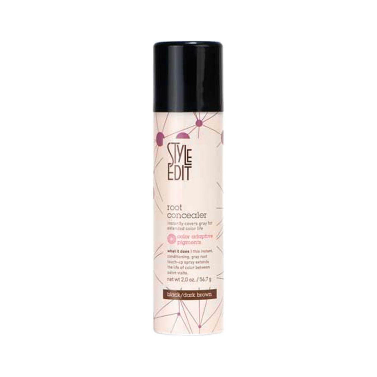 Style Edit Root Concealer Spray - Black/Dark Brown 2oz
