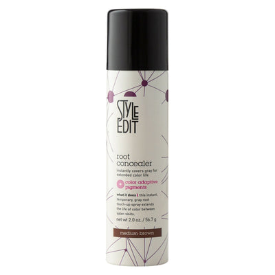 Style Edit Root Concealer Spray - Medium Brown, 2 Oz