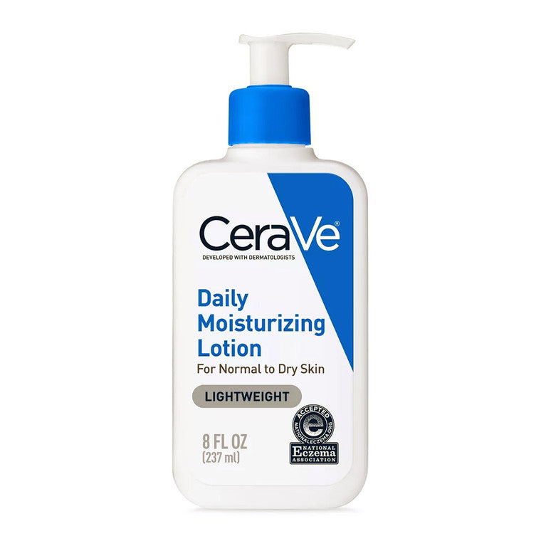 Loción Hidratante Diaria CeraVe para Piel Normal a Seca, 8 Oz