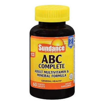Sundance Vitamins® ABC Complete Adult Multivitamin & Mineral – 60 Comprimidos Recubiertos