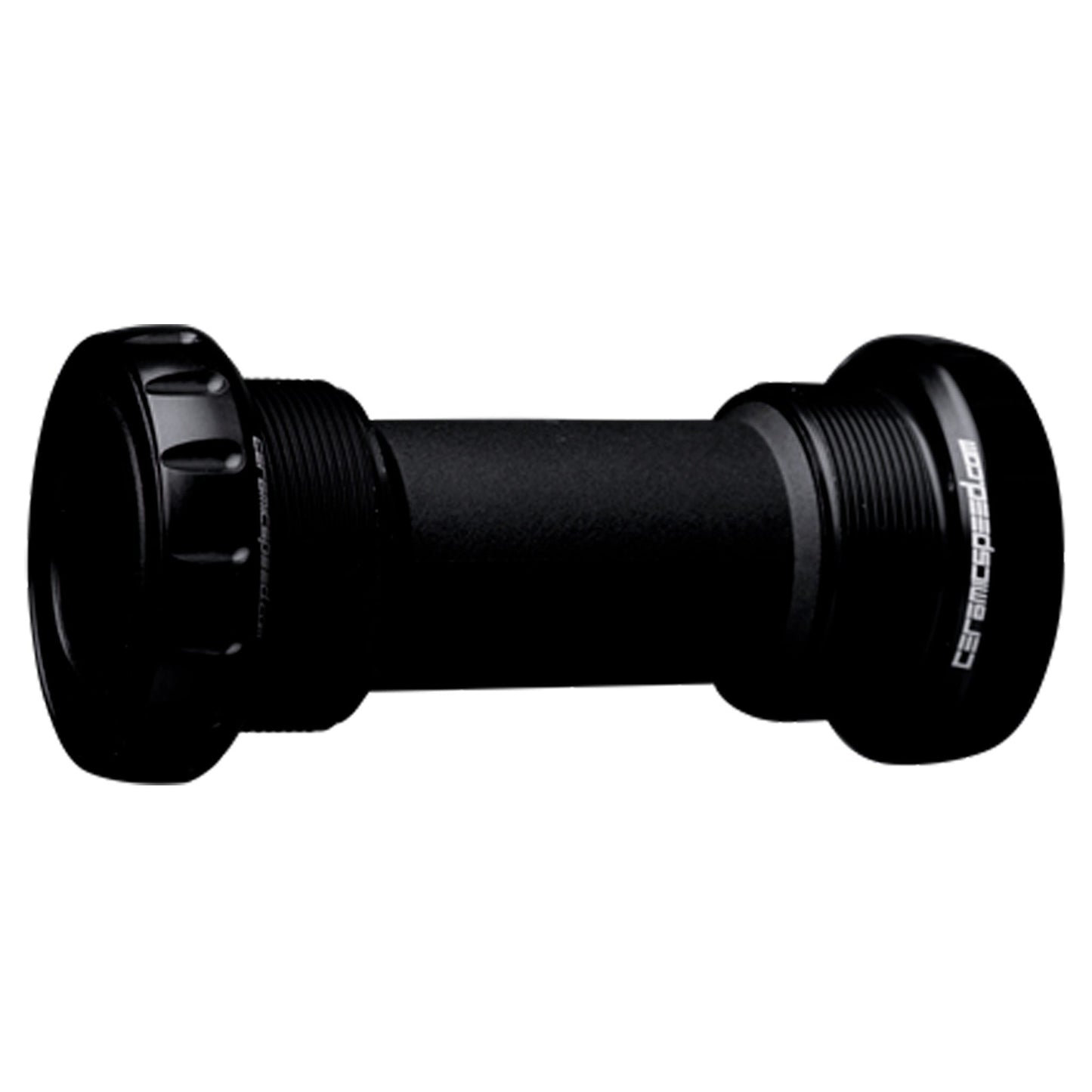 CeramicSpeed BSA Boîtier de Pédalier Fileté - Gravel 24mm Noir Revêtu