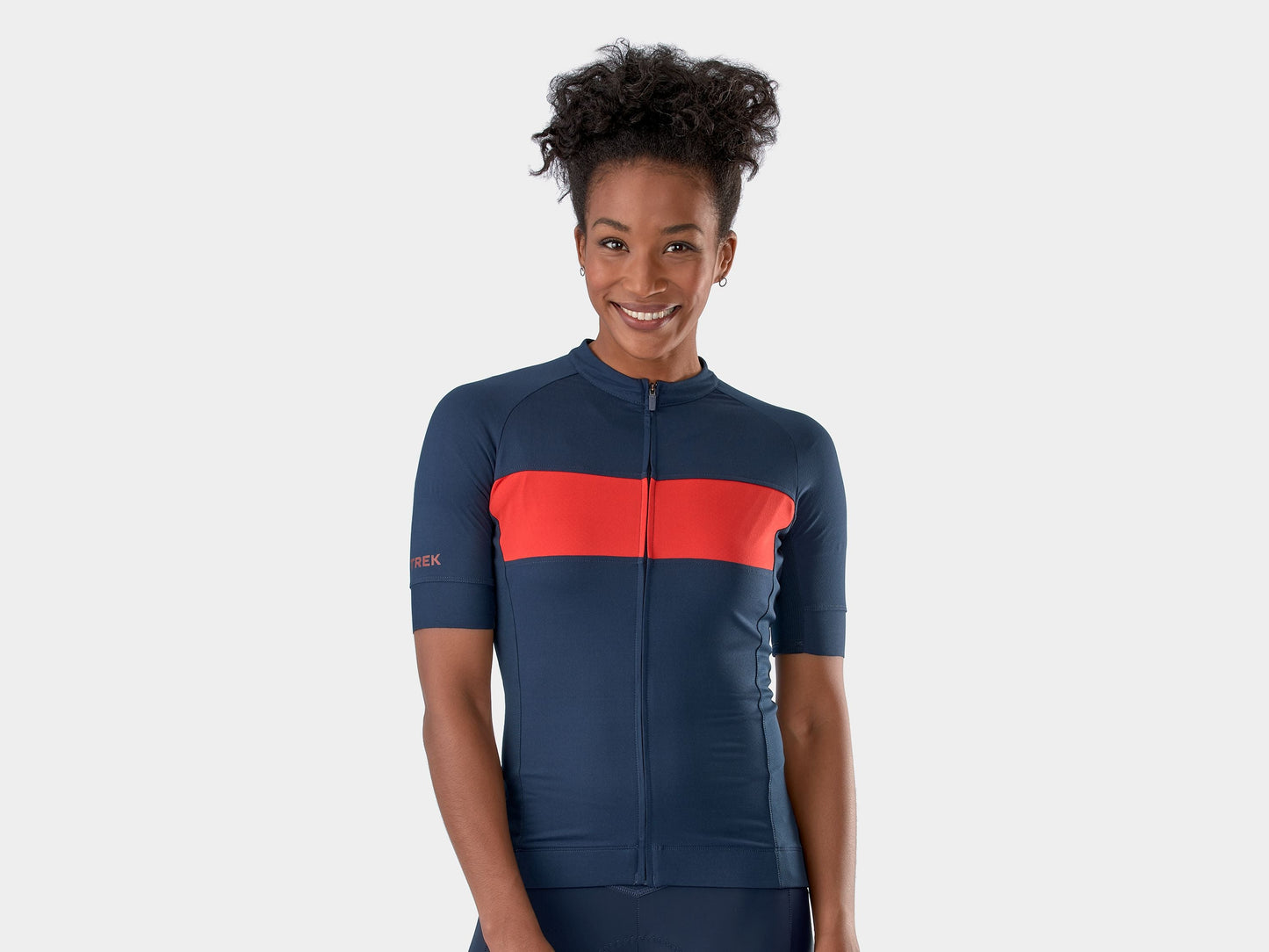 Maillot de cyclisme Trek Circuit LTD Femme Medium Bleu Foncé Profond