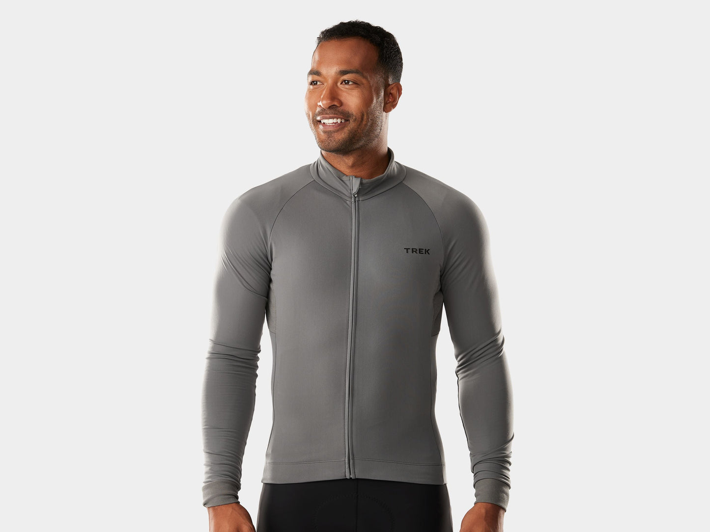 Jersey Térmico de Manga Larga Trek Circuit - Carbón, X-Pequeño