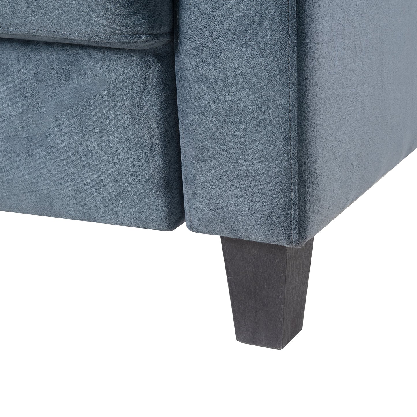 Canapé d'angle confortable premium pour espaces de vie