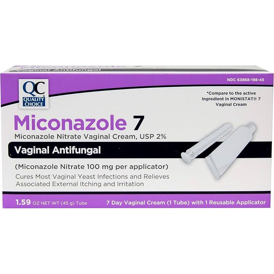 Crème vaginale Miconazole 7 2% - 45g avec applicateur de 7 jours