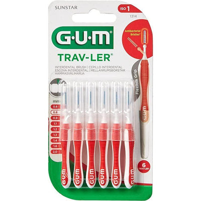 Cepillo Interdental GUM Trav-ler 0.8mm - Cuidado Oral Premium