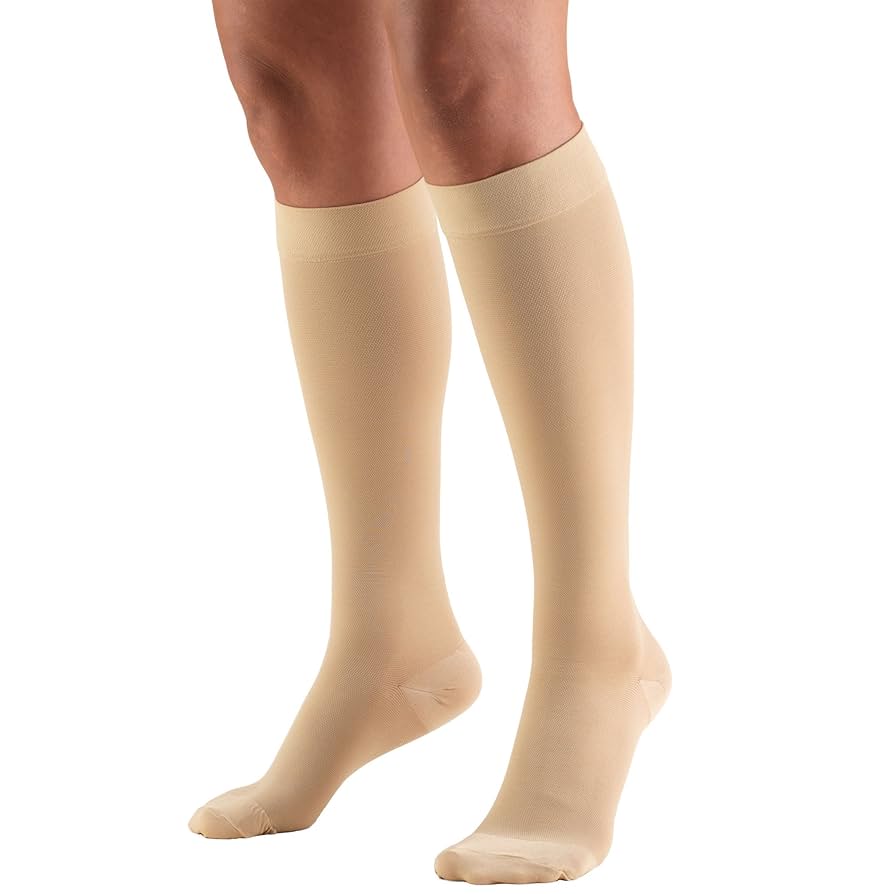 Medias de Compresión hasta la Rodilla Dr Comfort - Tamaño Pequeño Beige