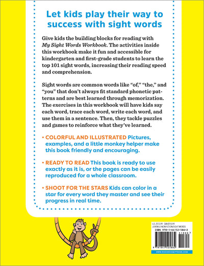 Essential Sight Words Workbook: 101 High-Frequency Words with Engaging Activities! (Spiral Bound) - Korvel