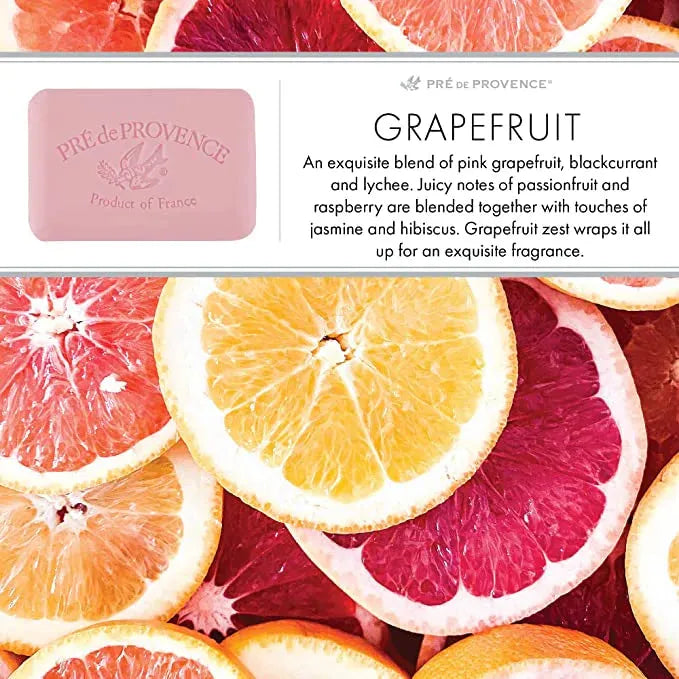 Jabón Enriquecido con Manteca de Karité de Pomelo Pré de Provence 150g