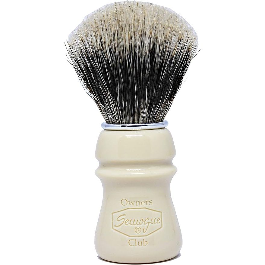 Brocha de Afeitar Semogue Owners Club Soc Taj Resin Finest 2 Band Badger