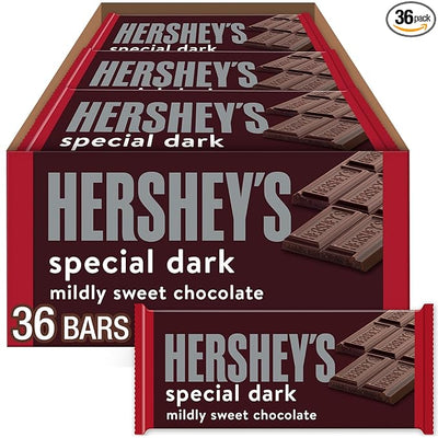 HERSHEY'S Special Dark Chocolate Bar - 36 Count