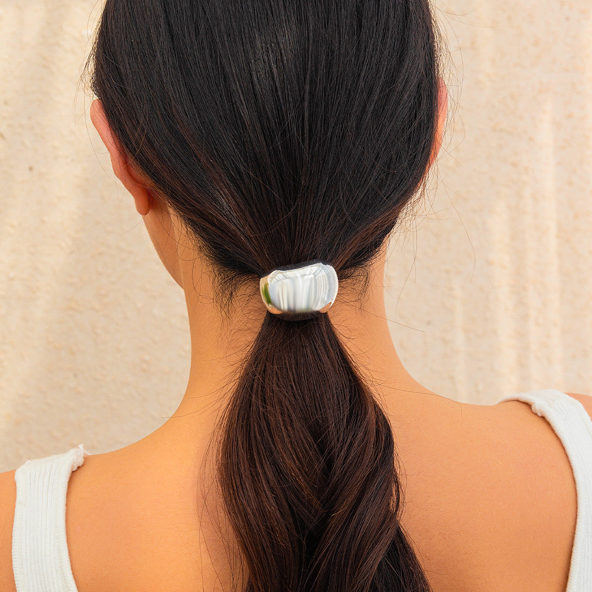 Elegant Alloy Concave-Convex Hair Clip
