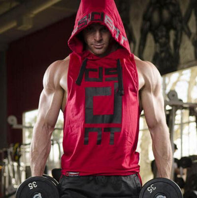 Men's Summer Sleeveless Hoodie